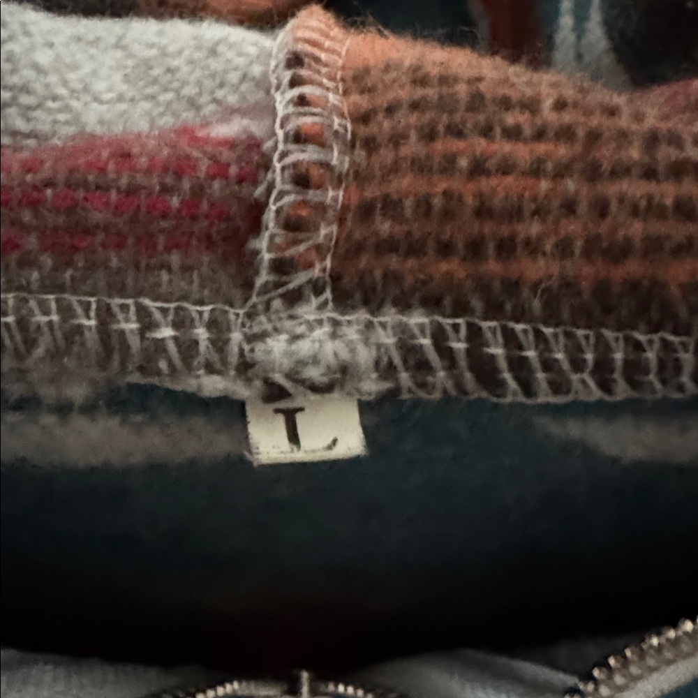 Aztec Pattern Hoodie with Drawstrings - image 3